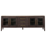 Sideboard Home ESPRIT Marble Mango wood 200 x 40 x 70 cm-1