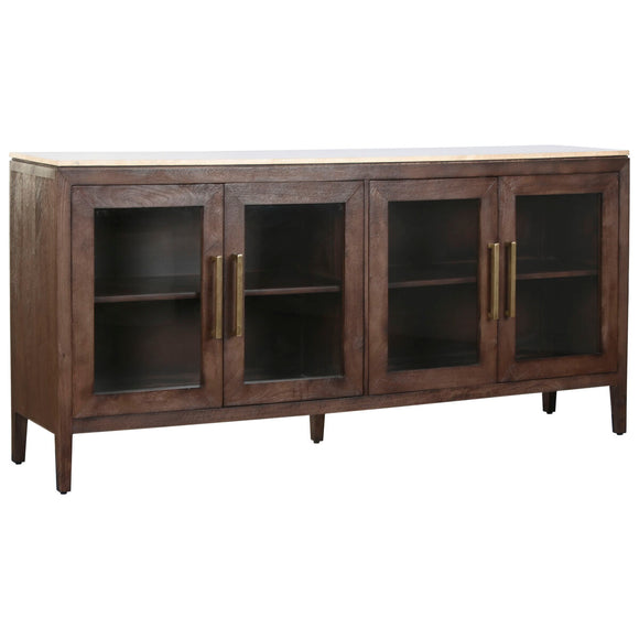 Sideboard Home ESPRIT Marble Mango wood 180 x 40 x 85 cm-0