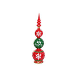 Christmas bauble Home ESPRIT Red Green-0