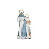 Christmas nativity set Home ESPRIT Blue White 48 x 28 x 90 cm-1