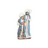 Christmas nativity set Home ESPRIT Blue White 48 x 28 x 90 cm-0