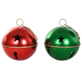 Christmas Bauble Home ESPRIT Red Green Golden Metal (2 Units)-0