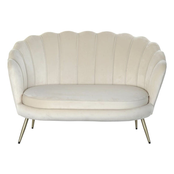 Sofa Home ESPRIT Cream 130 x 77 x 83 cm-0