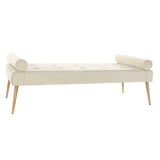 Divan Home ESPRIT Cream Metal 184 x 76 x 62 cm-1