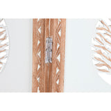 Folding screen Home ESPRIT White Natural Mango wood MDF Wood 153 X 2,3 X 182 CM-4