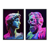 Canvas Home ESPRIT polystyrene Canvas 63 x 3 x 93 cm-1