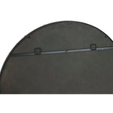 Wall mirror Home ESPRIT Black Golden Modern 90 x 3,5 x 90 cm-2