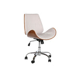 Office Chair Home ESPRIT Brown Beige Silver-0