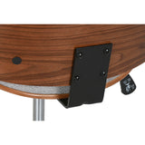 Office Chair Home ESPRIT Brown Grey Silver-6