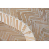 Set of 3 tables Home ESPRIT White Brown 120 x 30 x 70 cm (3 Pieces)-1