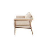 Sofa Home ESPRIT White Urban Stripped 126,5 X 75 X 79 CM-1