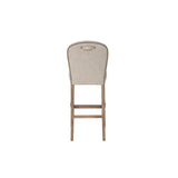 Stool Home ESPRIT White Leather-2