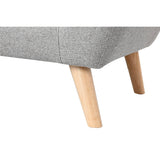 Sofa Home ESPRIT Grey Cream Natural Scandi 146 x 84 x 82 cm-4