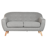 Sofa Home ESPRIT Grey Cream Natural Scandi 146 x 84 x 82 cm-0