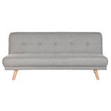 Sofabed Home ESPRIT Grey Cream Scandi 172 x 80 x 76 cm-1