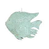 Decorative Figure Home ESPRIT Blue Fish 108 X 16 X 80 cm-0