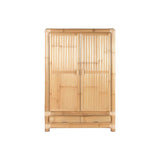 Cupboard Home ESPRIT Bamboo Rattan 120 X 60 X 170 CM-1