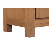 Display Stand Home ESPRIT Crystal Teak 160 X 45 X 210 CM-5