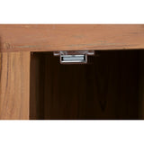 Display Stand Home ESPRIT Crystal Teak 160 X 45 X 210 CM-11