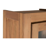 Display Stand Home ESPRIT Crystal Teak 160 X 45 X 210 CM-7