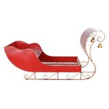 Sledge Home ESPRIT Red Golden 220 X 100 X 110 CM-2