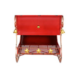 Sledge Home ESPRIT Red Golden 220 X 100 X 110 CM-3