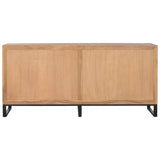 Sideboard Home ESPRIT Teak MDF Wood 180 x 40 x 85 cm-2