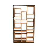 Shelves Home ESPRIT Metal Teak 110 X 27 X 195 CM-1