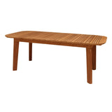 Dining Table Home ESPRIT Teak 200 x 90 x 74 cm-2