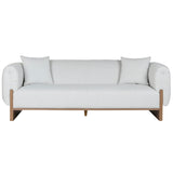 Sofa Home ESPRIT Brown Grey Scandi 220 x 95 x 77 cm-1