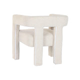 Armchair Home ESPRIT White Polyester Wood 67 X 61,5 X 67,5 CM-4