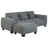 Sofa Home ESPRIT Dark grey Modern 231 x 170 x 82 cm-9