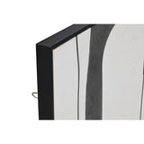 Painting Home ESPRIT Brown Black Abstract Urban 90 x 4 x 120 cm (2 Units)-3