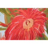 Painting Home ESPRIT Yellow Blue Flowers Shabby Chic 100 x 4 x 100 cm (2 Units)-2