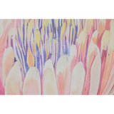 Painting Home ESPRIT Green Pink Flowers Shabby Chic 75 x 4 x 100 cm (2 Units)-2