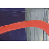 Painting Home ESPRIT White Turquoise Abstract Urban 120 x 4 x 90 cm (2 Units)-2