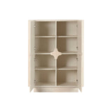 Cupboard Home ESPRIT Beige Wood 100 X 40 X 134 CM-9