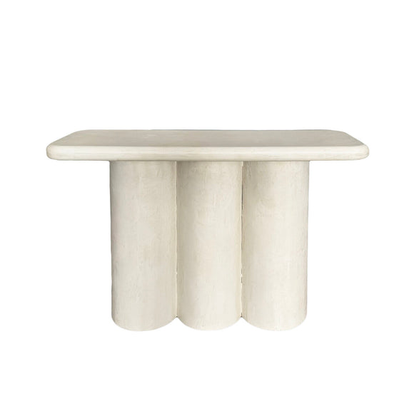 Side table Home ESPRIT White 120 x 38 x 80 cm-0