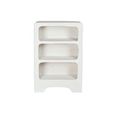 Shelves Home ESPRIT White Resin MDF Wood 80 X 30 X 120 CM-0
