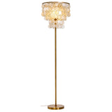 Floor Lamp Home ESPRIT Beige Golden 220 V 40 x 40 x 153 cm-4