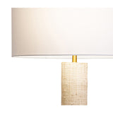 Floor Lamp Home ESPRIT Beige Golden 220 V 42 X 42 X 152 CM-2