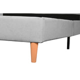 Bed Home ESPRIT Light grey 170 X 219 X 104 CM-5