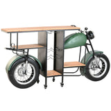 Bottle rack Home ESPRIT Brown Black Dark green 188 X 59 X 99 CM-11