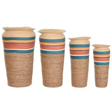 Planter Home ESPRIT Multicolour Fibre Arab (4 Units)-0