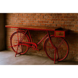 Console Home ESPRIT Brown Black 195 x 40 x 91 cm-2