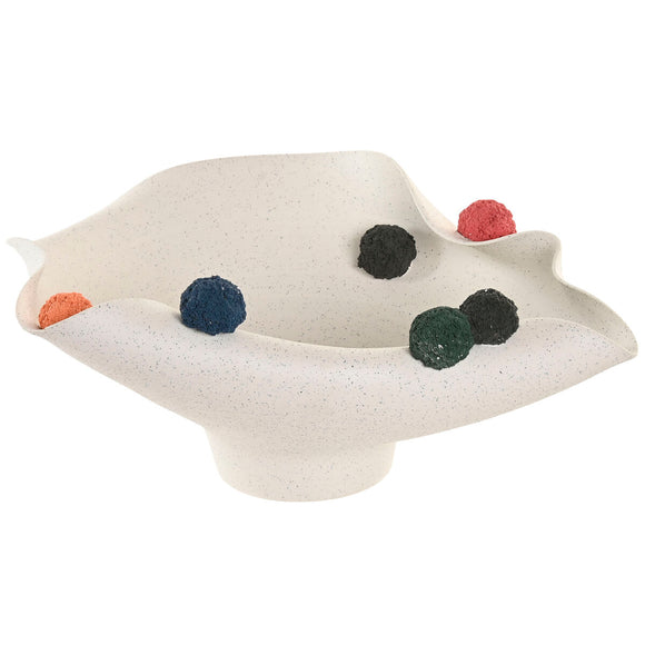 Centerpiece Home ESPRIT White Multicolour Ceramic 47 X 38 X 20 CM-0