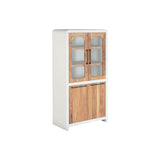 Display Stand Home ESPRIT White Recycled Wood 90 X 43 X 170 CM-0