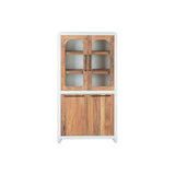 Display Stand Home ESPRIT White Recycled Wood 90 X 43 X 170 CM-1