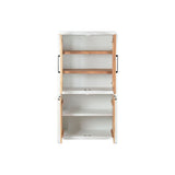 Display Stand Home ESPRIT White Recycled Wood 90 X 43 X 170 CM-8