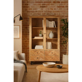 Display Stand Home ESPRIT Crystal Acacia 100 x 40 x 185 cm-2